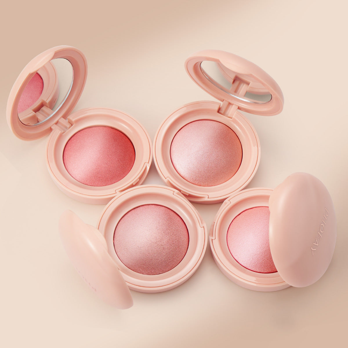 How to Choose the Right Baked Blush Shade: A Guide to PHOFAY’s 6 Signature Colors