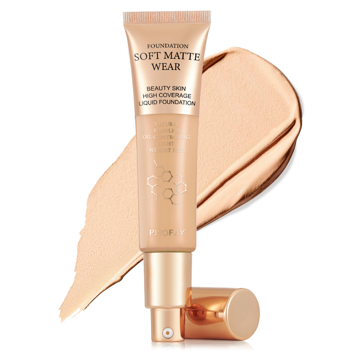 PHOFAY soft matte wear foundation - as seen on @mayelizzzz__'s routine