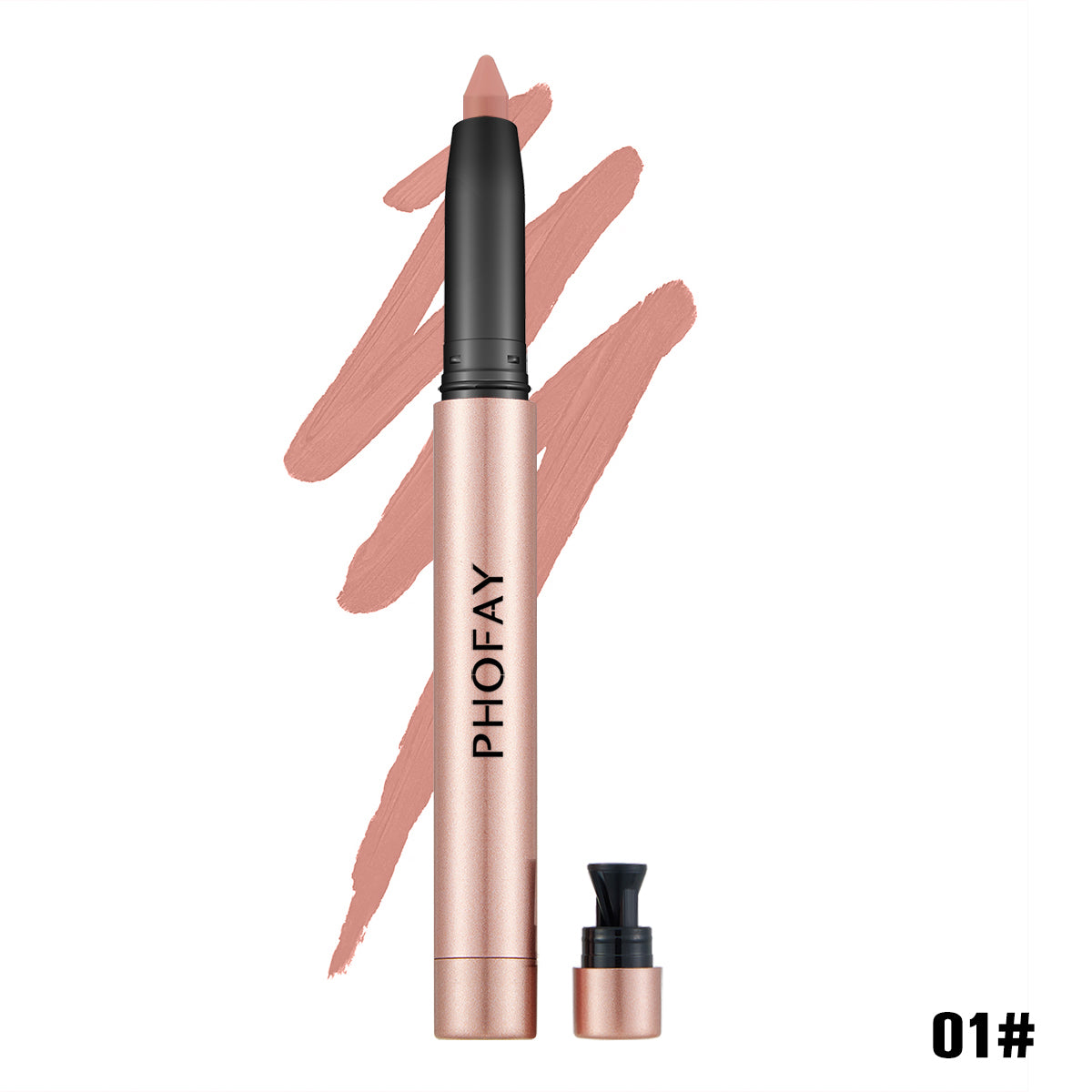 PHOFAY MATTE LIP LINER+LIPSTICK PEN