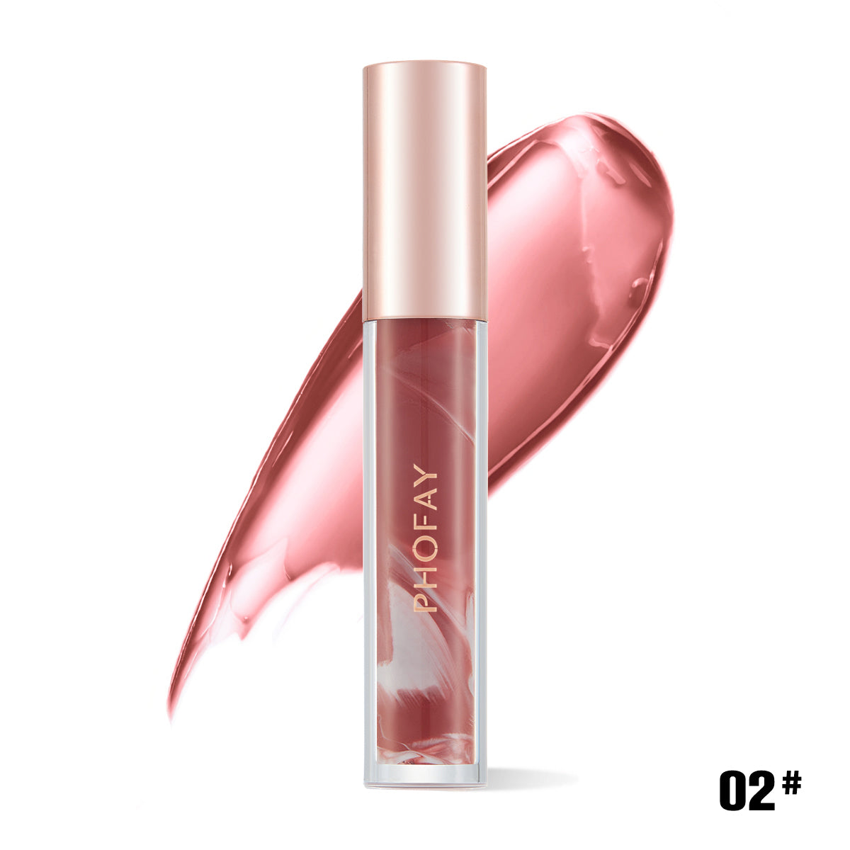 PHOFAY Rose Blooming Hydrating Lip Gloss