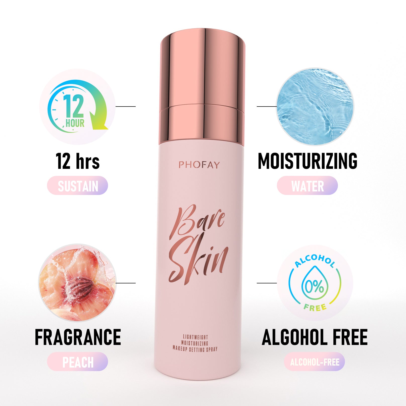 PHOFAY Moisturizing setting spray