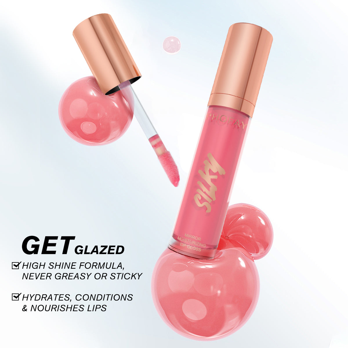 PHOFAY Mirror Moisturizing Lip Gloss