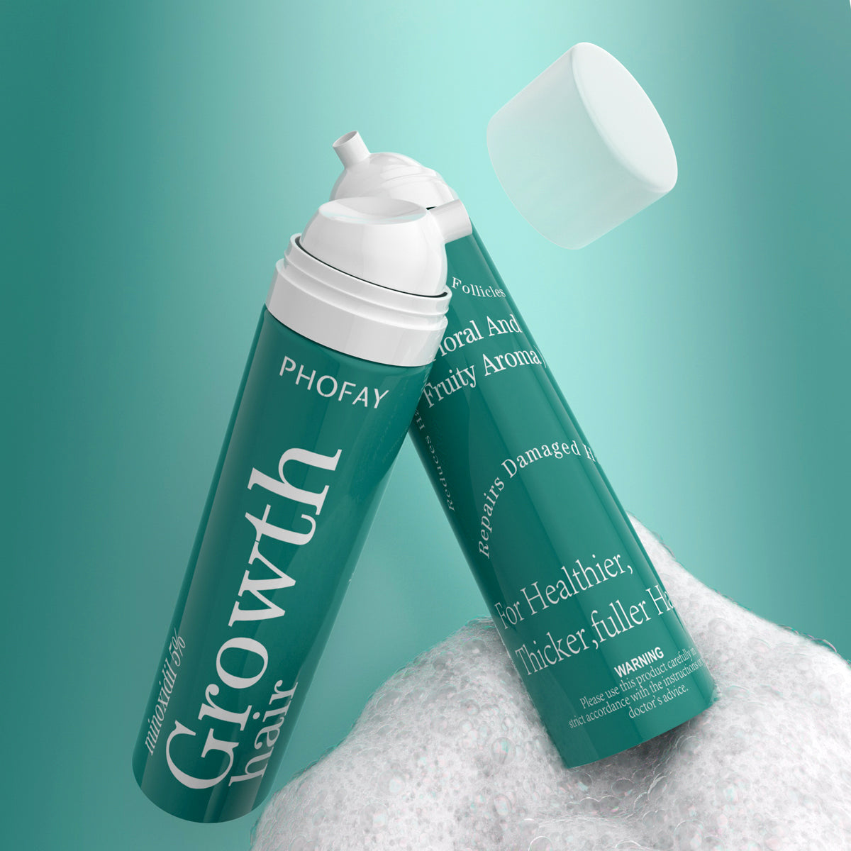 PHOFAY Minoxidil Topical Aerosol 5% (Foam) HAIR REGROWTH TREATMENT