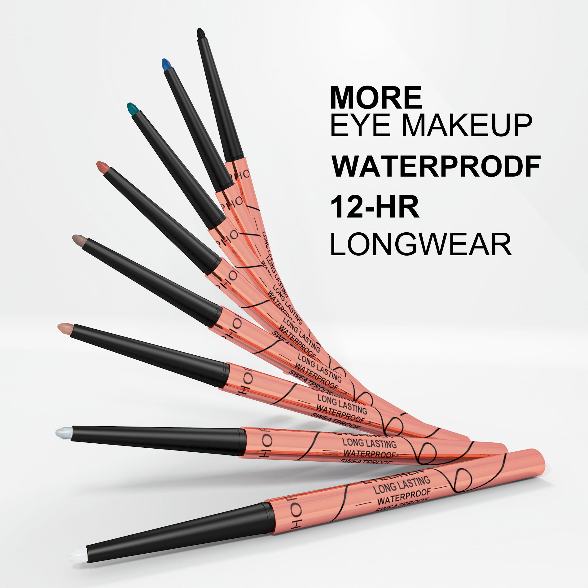 PHOFAY Waterproof colorful eyeliner