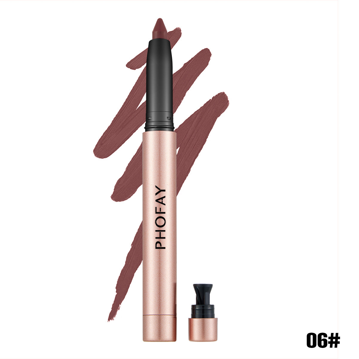 PHOFAY MATTE LIP LINER+LIPSTICK PEN