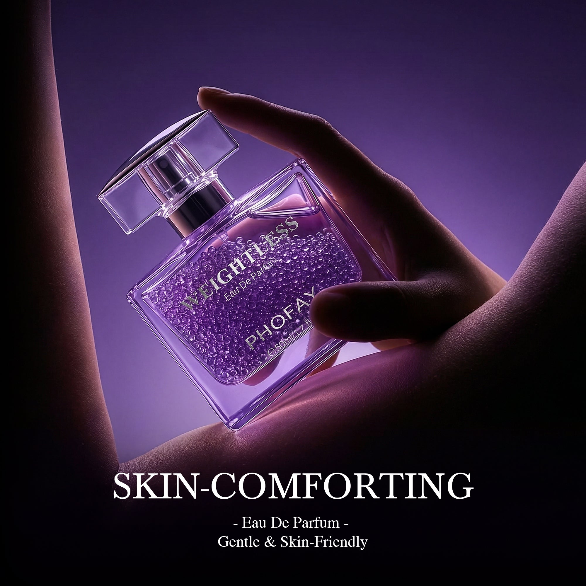 WEIGHTLESS Eau De Parfum A Soft Scent for Quiet Nights.