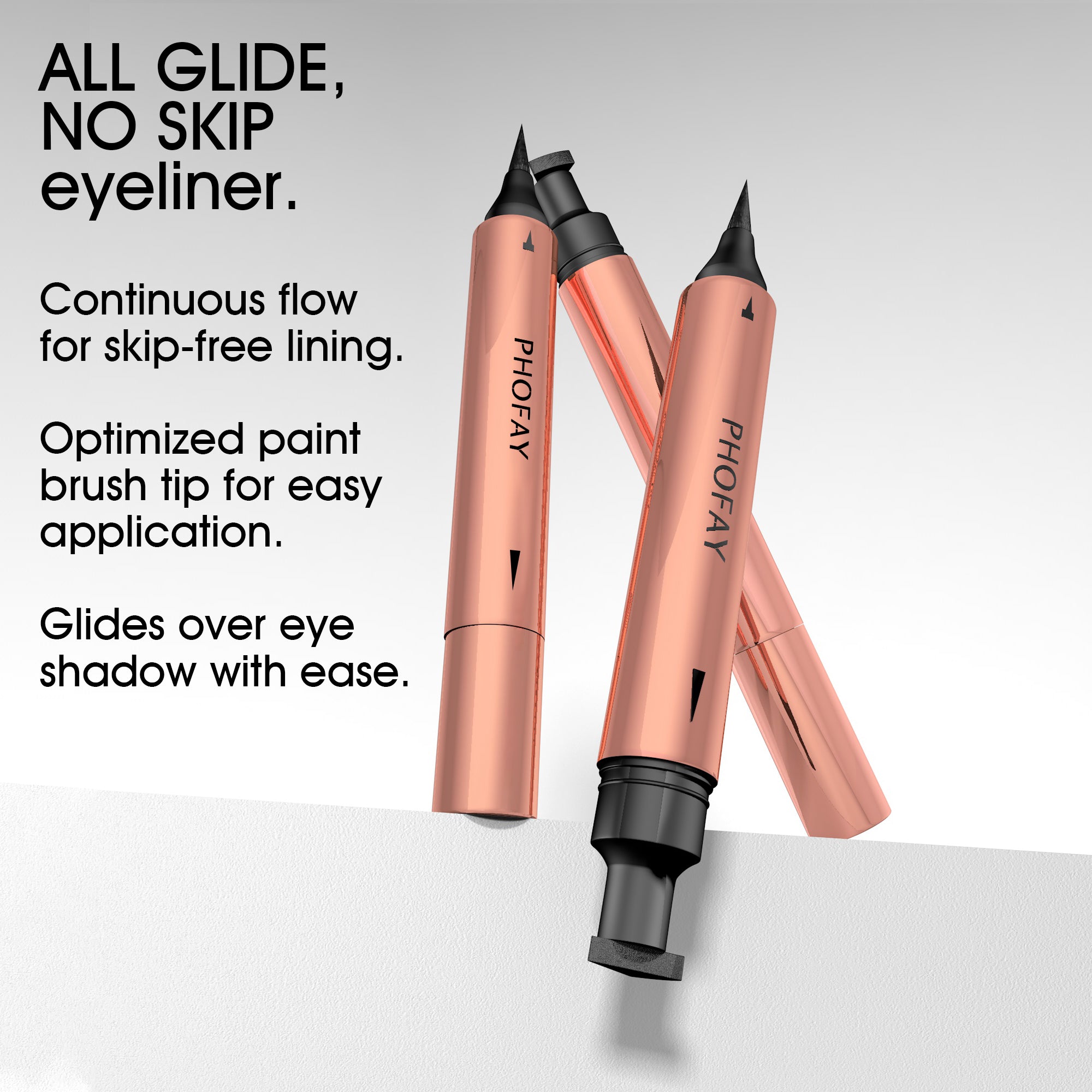 PHOFAY Double head seal liquid eyeliner