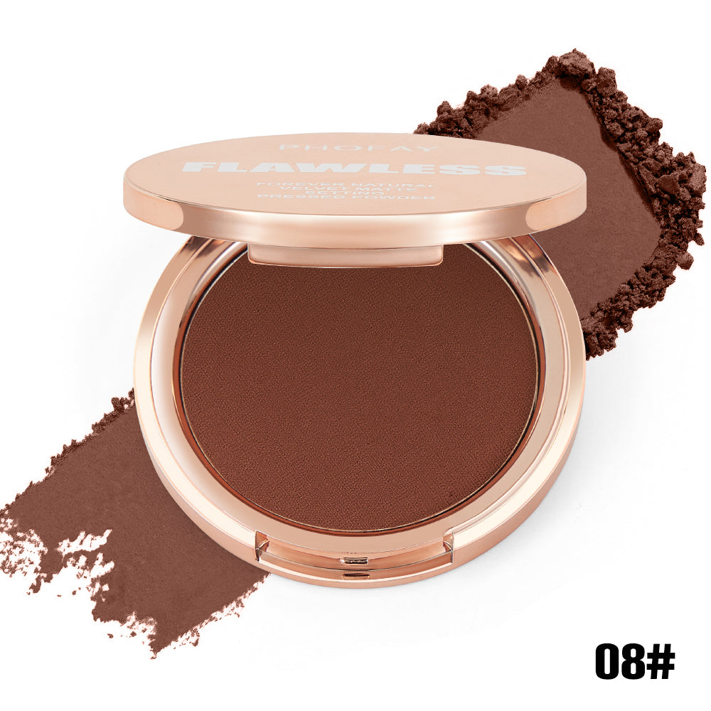 PHOFAY Matte Setting Pressed Powder