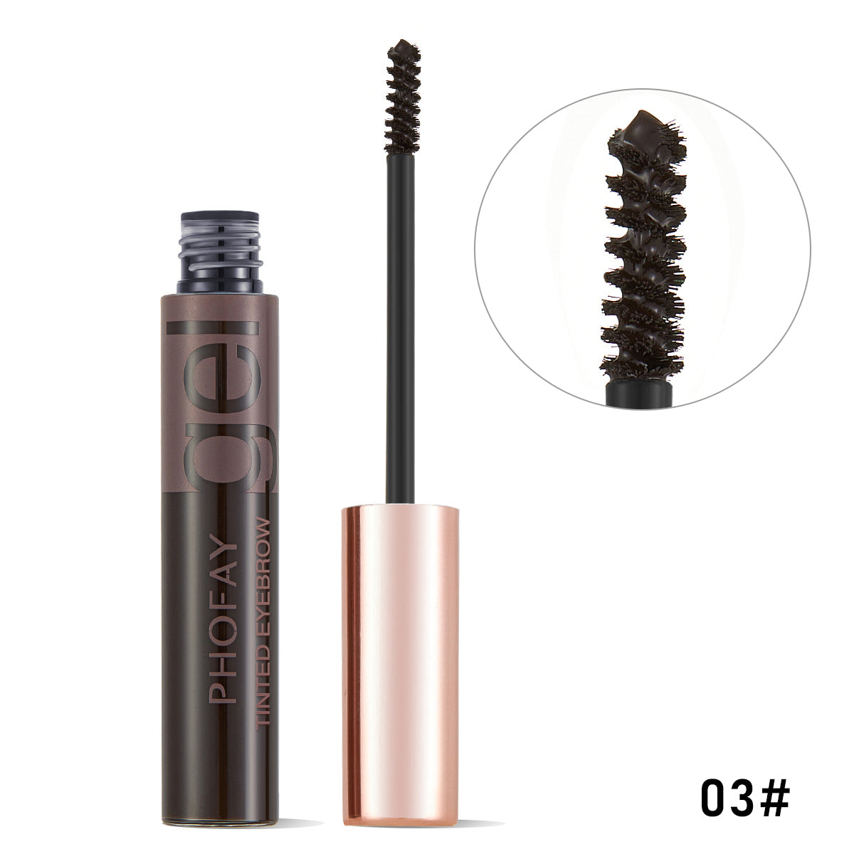 Phofay Eyebrow Tint Kit - Long-Lasting, Waterproof Brow Dye Gel