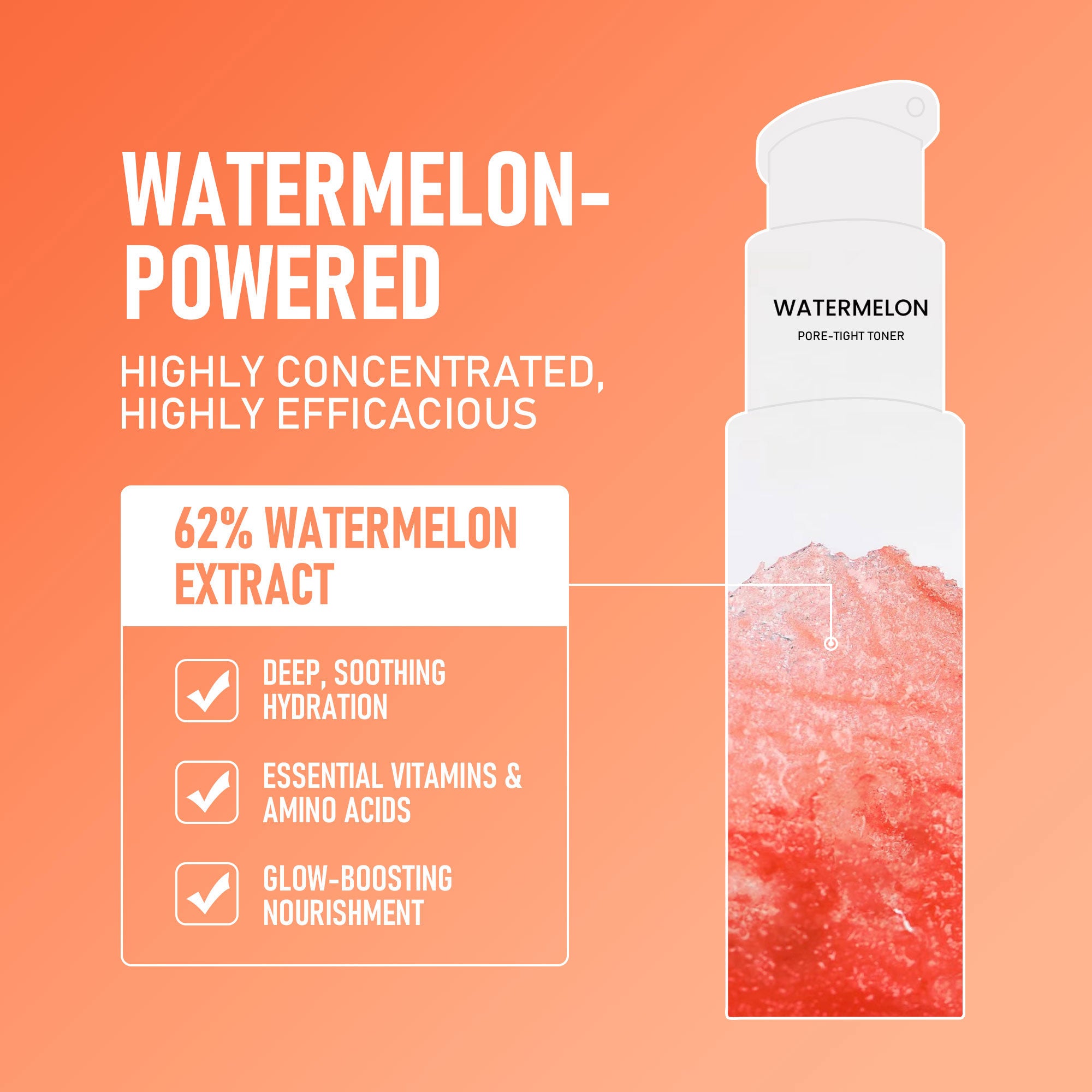 POR WATERMELON GLOW PHA + BHA PORE-TIGHT TONER
