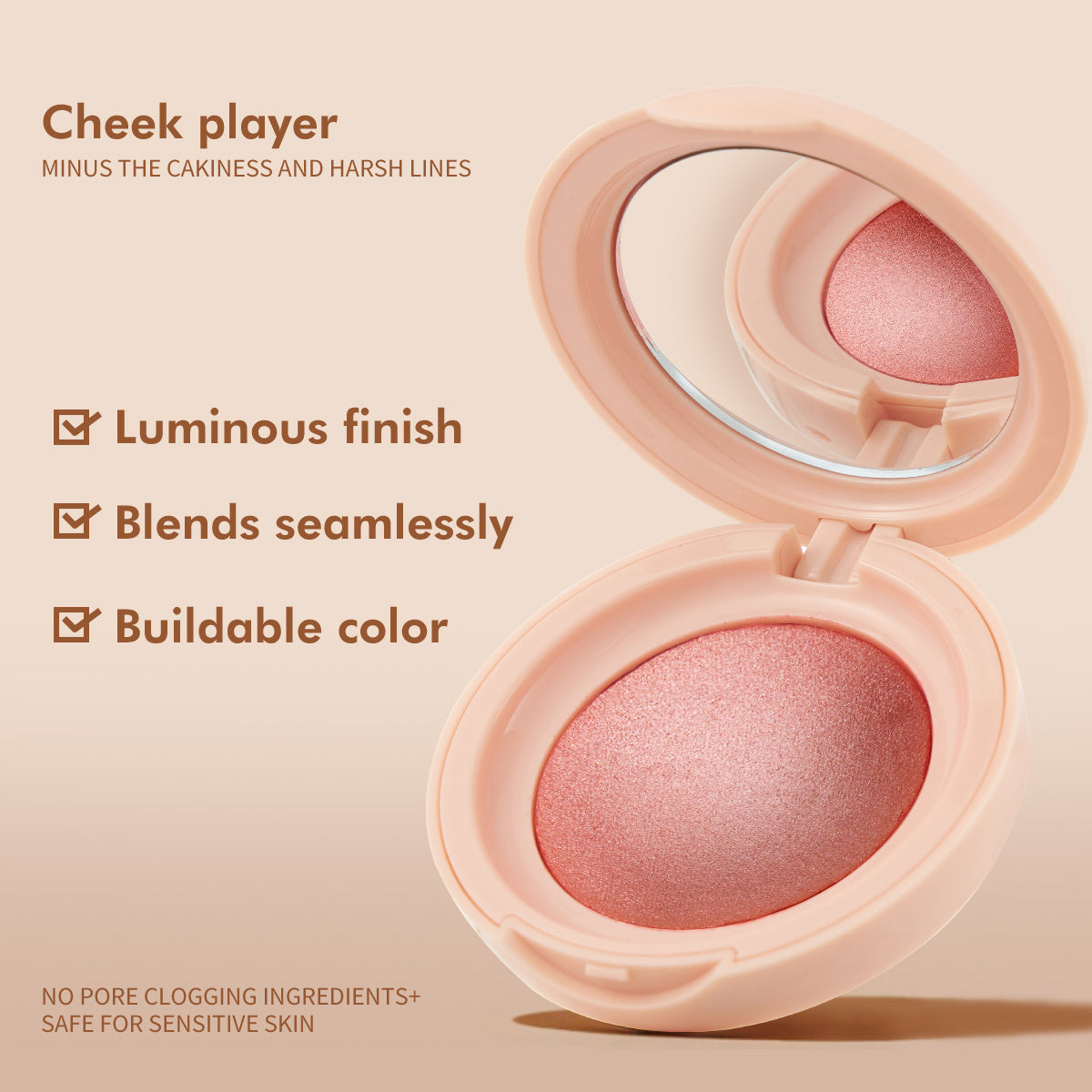 PHOFAY Luminous Powder Blush