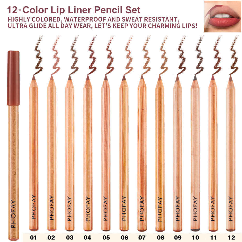 PHOFAY Nude Lipliner Kit